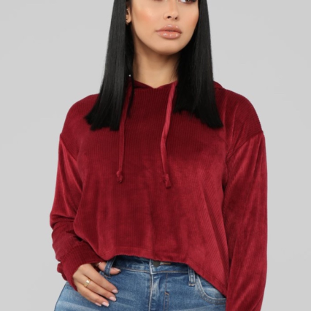 Fashion Nova "Raquel Hoodie" L - Picture 3 of 4